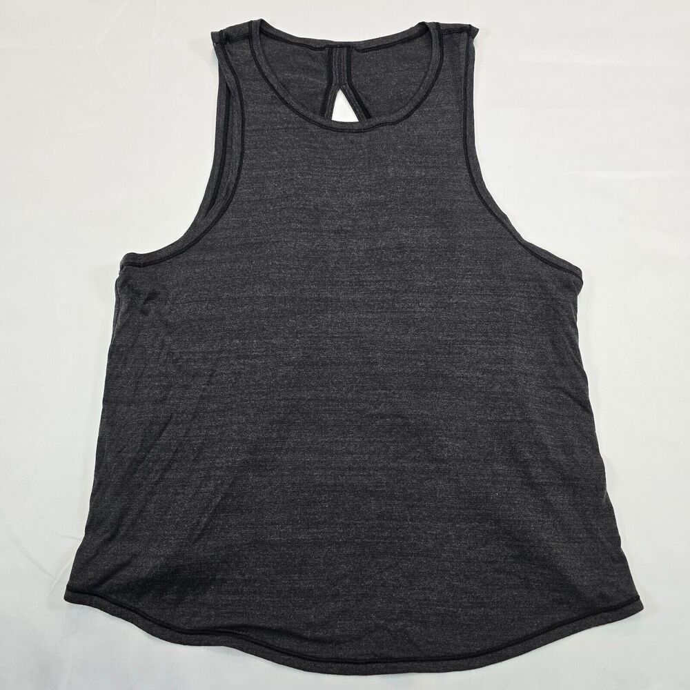 Lululemon Women's Gray Tank Top Open Back Size 4